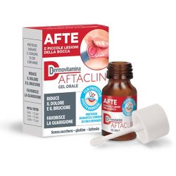 Dermovitamina aftaclin gel 7 ml