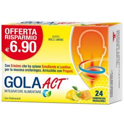 Gola act miele limone 24 compresse solubili 33,6 g