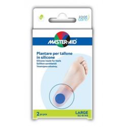 Talloniera in due tipologie di silicone master-aid footcare large 2 pezzi f4