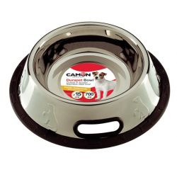 Ciotola in acciaio antirovesciamento 500 ml