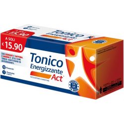 Tonico energizzante act 12 flaconcini da 10 ml