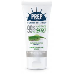 Prep dermoprotettivo 99% gel aloe vera bio trattamento lenitivo doposole irritazioni cutanee 150 ml