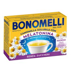 Camomilla solubile melatonina magnesio 16 bustine