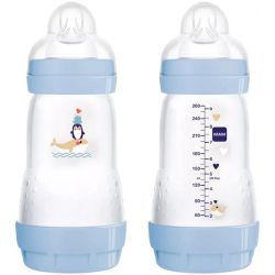 Mam biberon easy start 260 ml 2+ tettarella 2 maschio