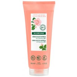 Klorane crema doccia latte di rosa 200 ml