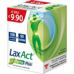 Lax act forte plus 100 compresse