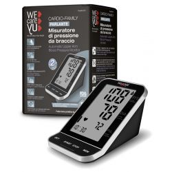 Misuratore di pressione da braccio parlante wecareyu cardio family