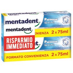 Mentadent p white bit 2 x 75 ml