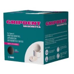 Gripdent vaschetta porta protesi dentali ed apparecchi ortodontici