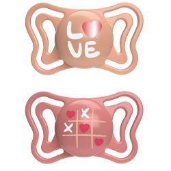 Chicco succhietto light rosa silicone 16-36m 2 pezzi