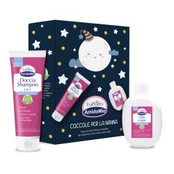 Euphidra box amidomio coccole nanna 1 olio corpo 200 ml + 1 doccia shampoo 250 ml