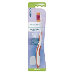 Spazzolino total protection setole medie sofarmapiu'