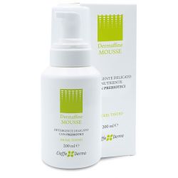 Dermaffine mousse detergente delicato e nutriente con prebiotici 200 ml