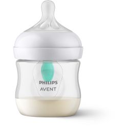 Avent biberon natural response da 125ml con valvola airfree tettarella flusso 2