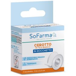 Rocchetto tela m 5x2,5 cm sofarmapiu'
