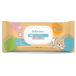 Salviettine baby miele 72 pezzi sofarmapiu'