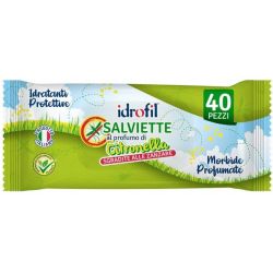 Idrofil salviettine citronella 40 pezzi