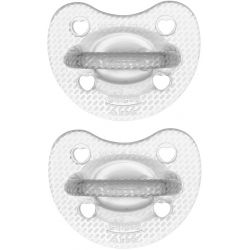 Chicco gommotto silicone crystal 16-36 mesi 2 pezzi