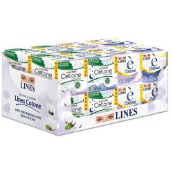 Srp lines cotone by natura + e'cot contiene lines e'cotone ali 9+1pz 6conf+lines e'cot notte 9pz 6conf+lines cot by nat ura ali 10+2pz 8conf+lines cot notte 8+2pz 8 confezioni