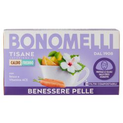 Bonomelli tisana benessere pelle 18 filtri