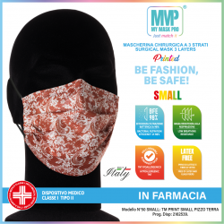 Mymask pro ii mascherina chirurgica tipo ii pizzo terra 10 pezzi