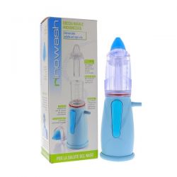 AEROSOL PER ALTE VIE RESPIRATORIE RINOWASH AZZURRO 471221 CON CAMPANA UNIVERSALE