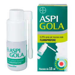 ASPI GOLA*OS SPRAY 15ML 0,25%