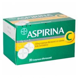 ASPIRINA C*20CPR EFF 400+240MG