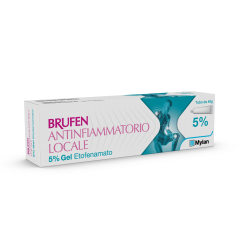 BRUFEN ANTINFIAMMAT*GEL 40G 5%