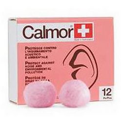 TAPPO AURICOLARE ANTISUONO IN CERA NATURALE CALMOR 12 PEZZI CODICE ARTICOLO 22038