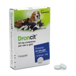 Droncit x 6 cpr vet