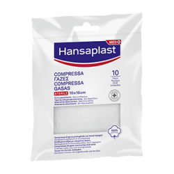 Garza hansaplast 10x10cm 10pz