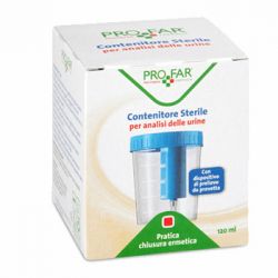 CONTENITORE URINE PROFAR CON TAPPO DI SICUREZZA 120ML