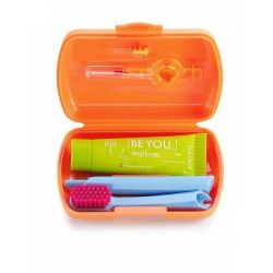 Curaprox travel set orange