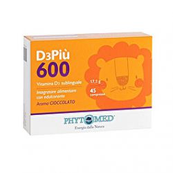 D3PIU 600 45 COMPRESSE SUBLINGUALI
