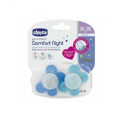 Chicco succhietto comfort lumi in silicone b 16-36 mesi