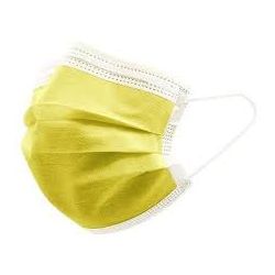 Mymask pro ii chirurgica senape 10pz