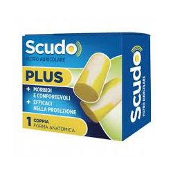 Tappo auricolare earlug scudo plus 1 coppia articolo 7en001 2 pezzi