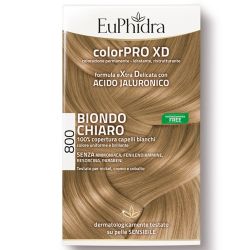 EUPHIDRA COLORPRO XD 800 BIONDO CHIARO GEL COLORANTE CAPELLI IN FLACONE + ATTIVANTE + BALSAMO + GUAN