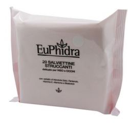 EUPHIDRA SALVIETTINE STRUCCANTI 20 PEZZI