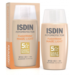 isdin Fusionwater magic color light spf50 50ml