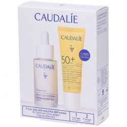 Vinoperfect & solare cofanetto siero 2025 siero illuminante anti macchie 30ml + vinosun fluido ad altissima protezione 20ml