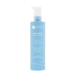 MIAMO ACNEVER AHA/BHA PURIFYING CLEANSER 250 ML GEL DETERGENTE PURIFICANTE SEBO-NORMALIZZANTE