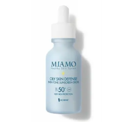 Miamo acnever oily skin defense sunscreen drops spf 50+ 30ml