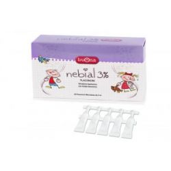 NEBIAL SOLUZIONE SALINA IPERTONICA DI SODIO CLORURO AL 3% CON ACIDO IALURONICO 20 FLACONCINI 5 ML