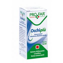 OCCHI PIU' GOCCE OCULARI RINFRESCANTI 1 FLACONE DA 10 ML PROFAR