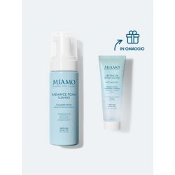 Miamo doppia detersione illuminante protocollo 1 radiance foam cleanser 150 ml + 1 mini crystal oil 50 ml