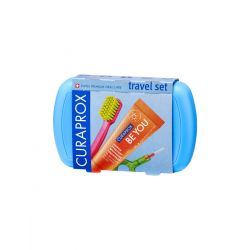 Curaprox travel set blue