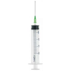 SIRINGA EXTRAFINE 20 ML CON AGO 2 GAUGE 21 0,80X40MM CONO ECCENTRICO 1 PEZZO