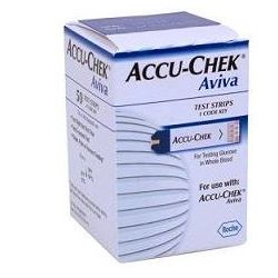STRISCE MISURAZIONE GLICEMIA ACCU-CHEK AVIVA BRK RETAIL 50 PEZZI